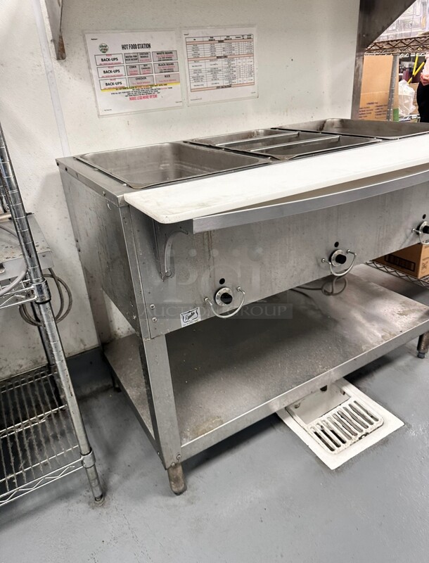 Late Model Used Duke E303 Aerohot Electric 3-Well Steam table Hot Food Unit, 120V Working - Image 5 of 6