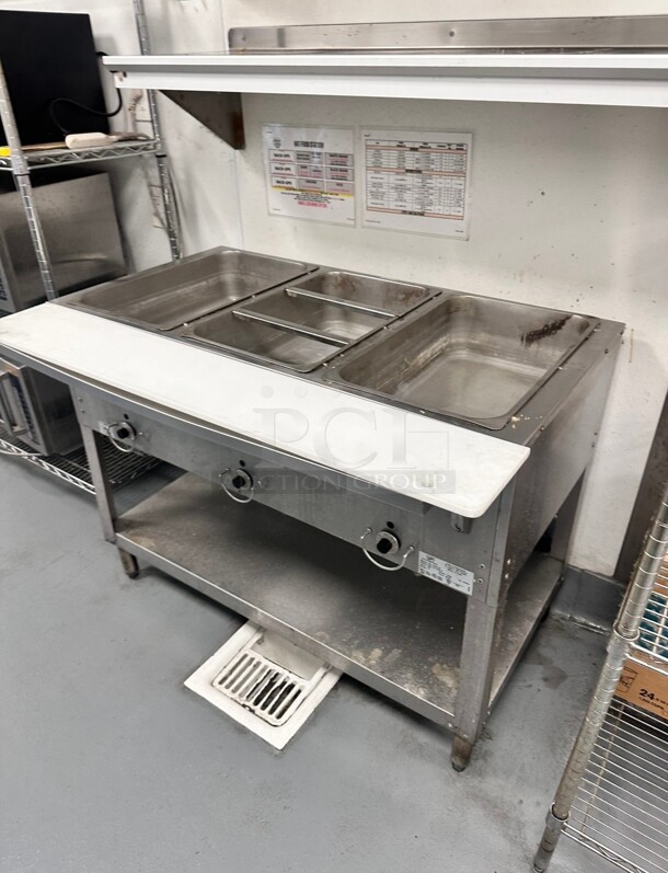 Late Model Used Duke E303 Aerohot Electric 3-Well Steam table Hot Food Unit, 120V Working - Image 6 of 6