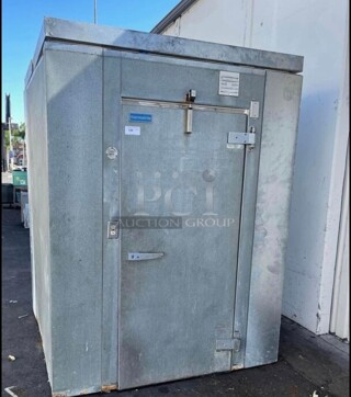 Commercial Walk-in Freezer 6 feet x6 feet Complete With Fan and Compressor 