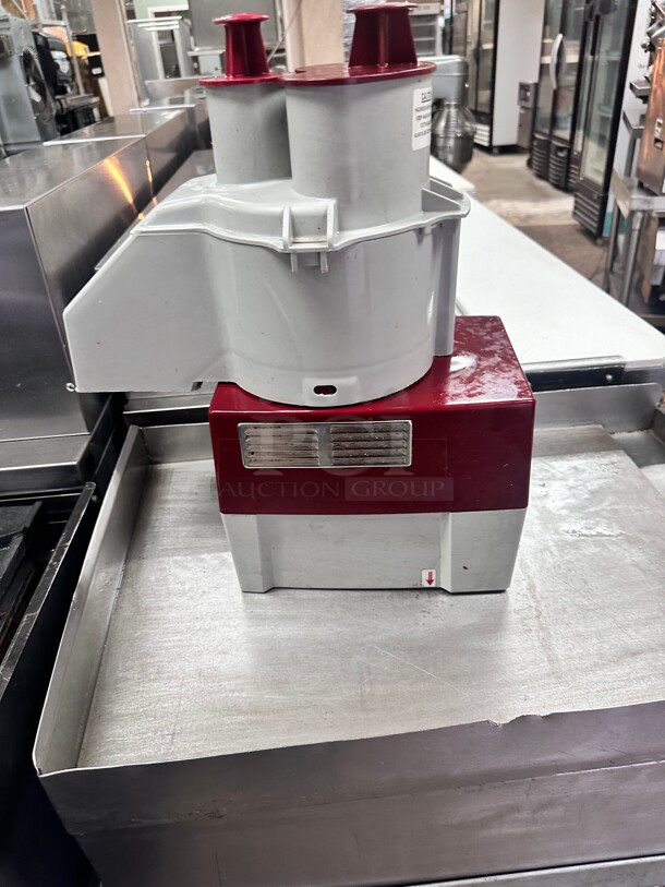 Robot Coupe R2 Food Processor with 3 Qt, Continuous Feed & 2 Discs - 1 hp 115 Volt Works - Image 4 of 8