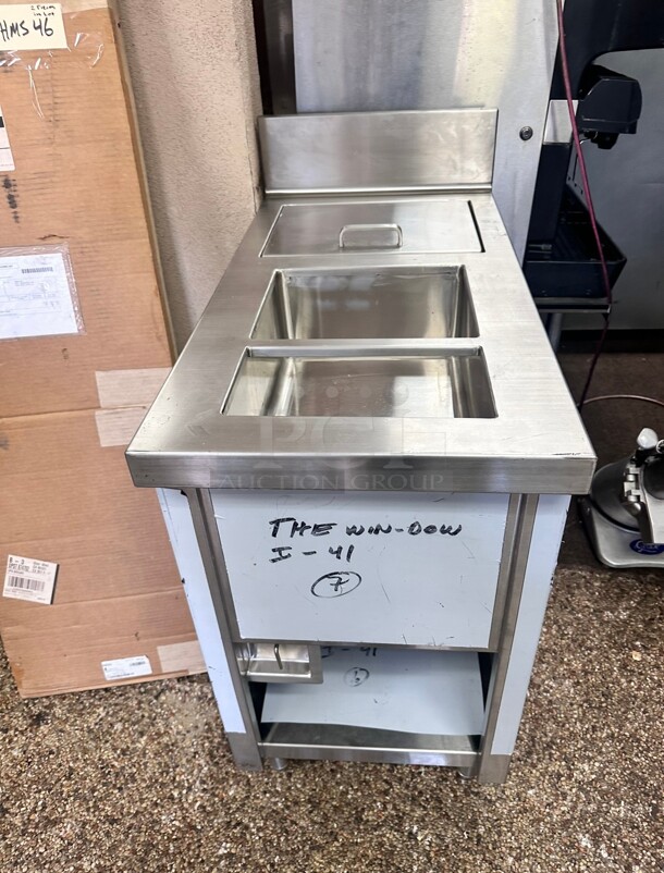 New Commercial Stainless Steel Bar Ice Bin
19x36x42 - Image 2 of 7
