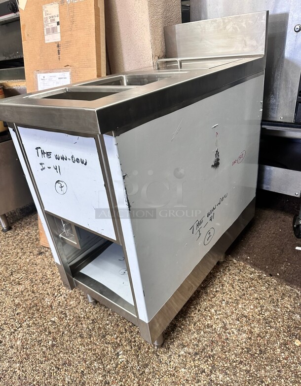 New Commercial Stainless Steel Bar Ice Bin
19x36x42 - Image 3 of 7