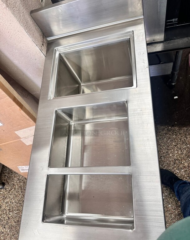 New Commercial Stainless Steel Bar Ice Bin
19x36x42 - Image 6 of 7
