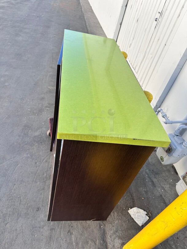 Beautiful Double Trash Receptacle 
50x18x36 - Image 5 of 8