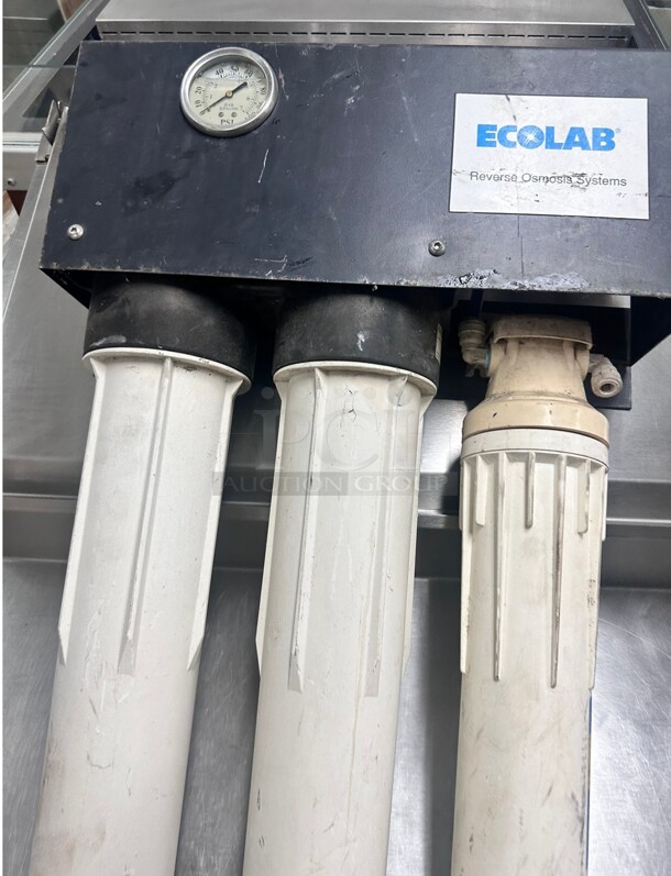 Ecolab Three Stages Reverse Osmosis Filtration System NSF - Image 4 of 6