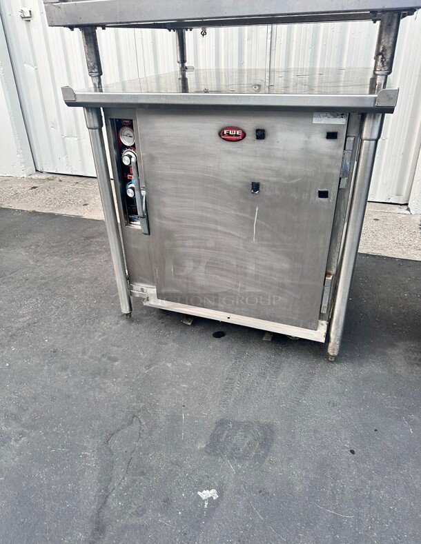 Late Model FWE ETC-UA-4PH Undercounter Non-Insulated Mobile Heated Cabinet w/ (4) Pan Capacity, 120v Working - Image 5 of 9