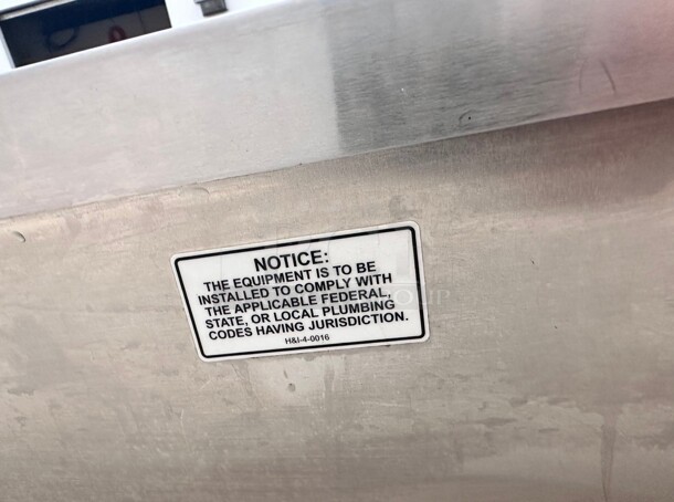 Carter Hoffmann Portable Grease Hood Great for Ovens 220 Volt 1 Phase  - Image 9 of 9