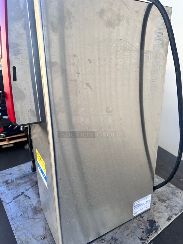 Late Model Used Fetco HWB-2110 B211051 10 Gallon Hot Water Dispenser with Touchscreen Controls - 208-240V, 6.1 kW Working - Image 8 of 11