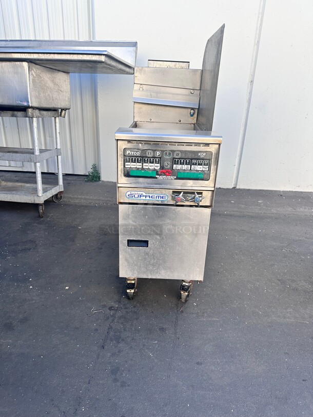 Pitco SSPG14 12 Gallon Gas Pasta Cooker w/ Digital Control - 60,000 BTU, Natural Gas Working - Image 4 of 9