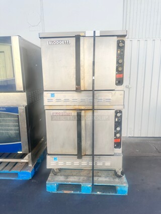Blodgett ZEPH DBL Zephaire Bakery Depth Double Full Size Gas Convection Oven