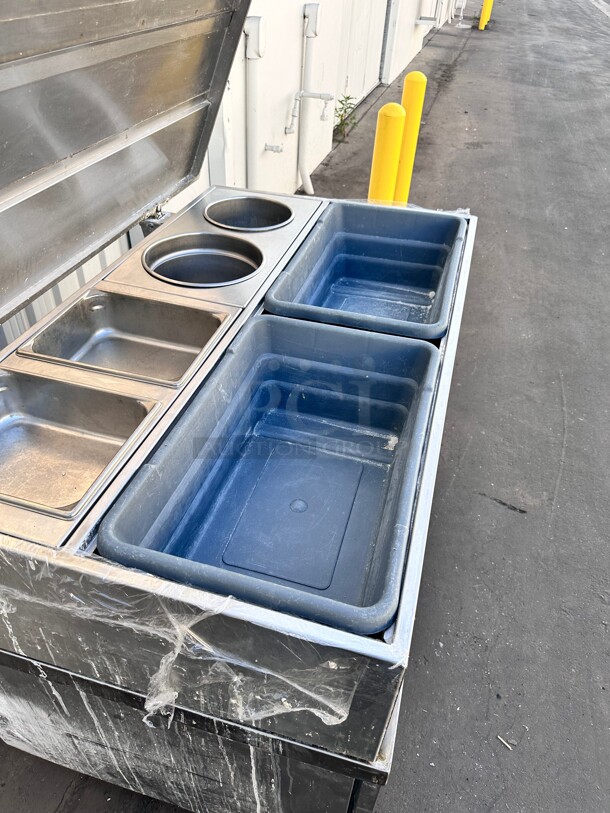 Delfield Breading Station With Delfield F2952CP 52 inch Chef Base w/ (2) Drawers - 115v Working - Image 10 of 11