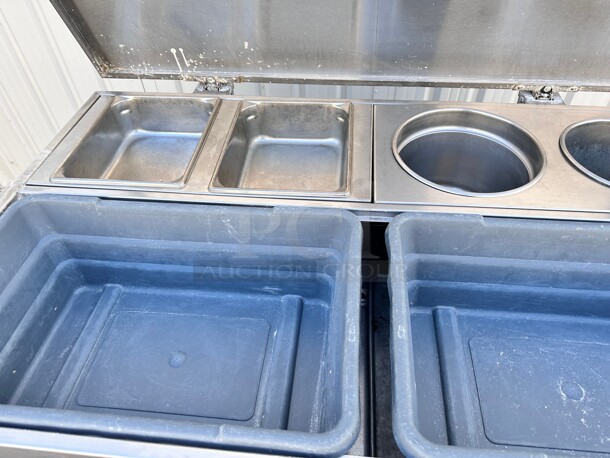Delfield Breading Station With Delfield F2952CP 52 inch Chef Base w/ (2) Drawers - 115v Working - Image 11 of 11