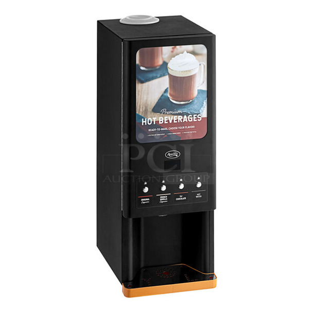 BRAND NEW SCRATCH AND DENT! Avantco 177PBD3 Powdered Cappuccino / Hot Chocolate Machine with Three 3.7 lb. Hoppers. 120 Volts, 1 Phase.  - Image 1 of 7