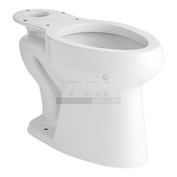 BRAND NEW SCRATCH AND DENT! Sloan 2108029 ADA Height Elongated Floor-Mounted Toilet Bowl for 2108013 and 2108016 - 1.0 to 1.6 GPF - Image 1 of 3