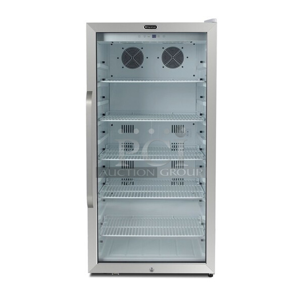 BRAND NEW SCRATCH AND DENT! Whynter CBM-815WS Freestanding 8.1 CF Commercial Beverage Merchandiser. 115 Volt, 1 Phase. Tested and Working! - Image 1 of 7