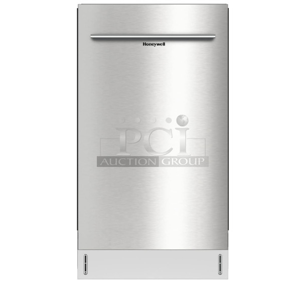 BRAND NEW SCRATCH AND DENT! Honeywell HDS18SS Stainless Steel Undercounter Dishwasher. 120 Volts, 1 Phase. - Image 1 of 10