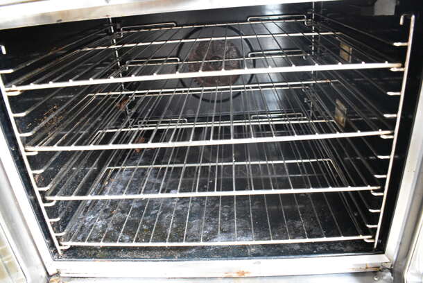 2 Blodgett Zephaire-200-E ENERGY STAR Stainless Steel Commercial Electric Powered Full Size Convection Ovens w/ View Through Doors, Metal Oven Racks and Thermostatic Controls. 208 Volts, 3 Phase. 2 Times Your Bid! - Image 3 of 12