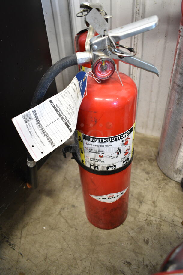 3 Various Fire Extinguishers; 1 Wet Chemical and 2 Dry Chemical. 3 Times Your Bid! Buyer Must Pick Up - We Will Not Ship This Item. - Image 4 of 7