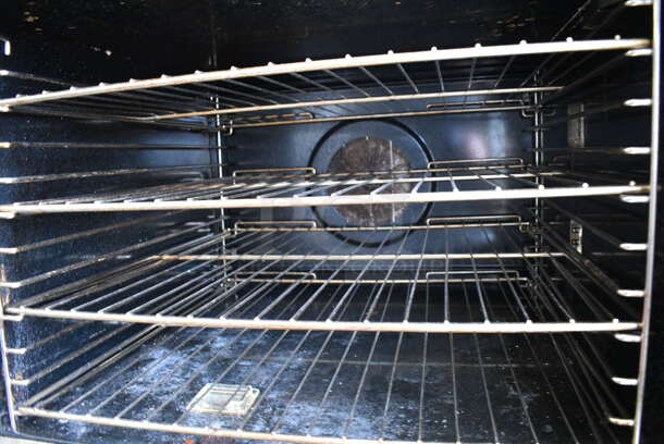 2 Blodgett Zephaire-200-E ENERGY STAR Stainless Steel Commercial Electric Powered Full Size Convection Ovens w/ View Through Doors, Metal Oven Racks and Thermostatic Controls. 208 Volts, 3 Phase. 2 Times Your Bid! - Image 5 of 12