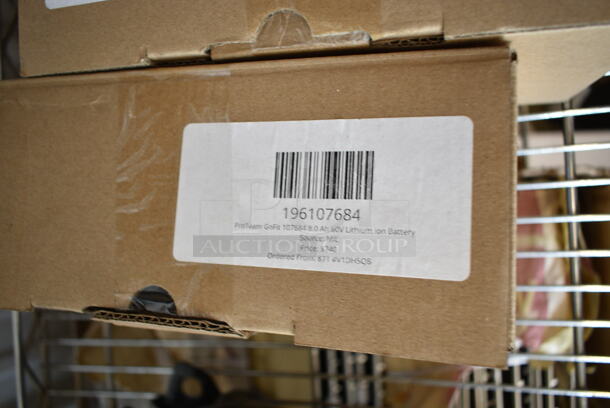 2 BRAND NEW SCRATCH AND DENT! Items; ProTeam GoFit 107683 4.0 Ah 60V Lithium Ion Battery and ProTeam GoFit 107684 8.0 Ah 60V Lithium Ion Battery. 2 Times Your Bid! - Image 6 of 6