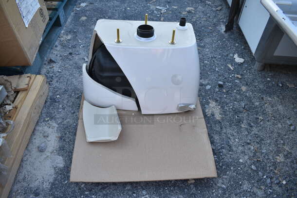 BRAND NEW SCRATCH AND DENT! Sloan ST8013 2108013 Pressure-Assisted Toilet Tank for 2108029 and 2108009 - 1.6 GPF - Image 1 of 4