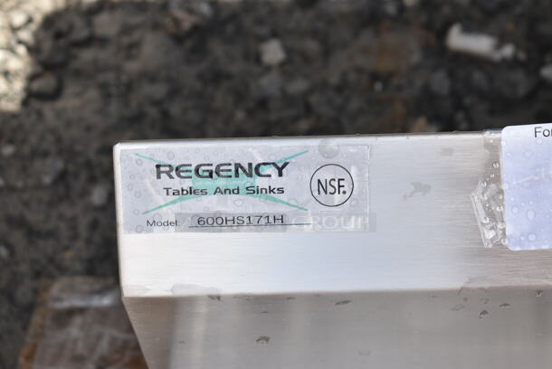 BRAND NEW SCRATCH AND DENT! Regency 600HS171H 17" x 15" Wall Mounted Hand Sink for Hands-Free Faucet - Image 4 of 4