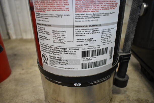 3 Items; 2 Metal Carbon Dioxide Tanks and 1 Wet Chemical Fire Extinguisher. 3 Times Your Bid! Buyer Must Pick Up - We Will Not Ship This Item.
 - Image 3 of 11