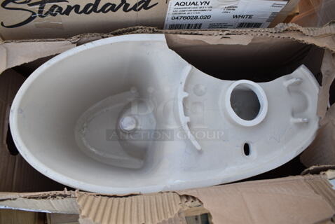 BRAND NEW SCRATCH AND DENT! American Standard Cadet Right Height 3483001.020 Vitreous China Floor-Mount Universal Pressure-Assisted Toilet Bowl - 1.6 GPF