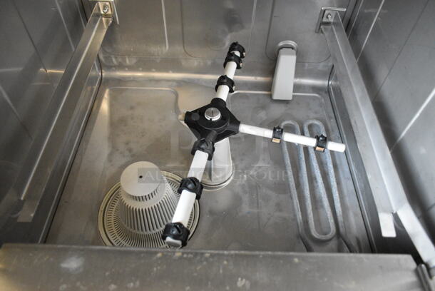 BRAND NEW SCRATCH AND DENT! 2023 Noble 495HTGW22 Stainless Steel Commercial Undercounter High-Temperature Underbar Glass Washer. 208/240 Volts, 1 Phase.  - Image 5 of 8