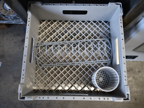 BRAND NEW SCRATCH AND DENT! 2023 Noble 495HTGW22 Stainless Steel Commercial Undercounter High-Temperature Underbar Glass Washer. 208/240 Volts, 1 Phase.  - Image 7 of 8
