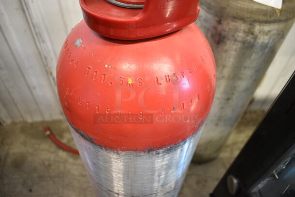 3 Items; 2 Metal Carbon Dioxide Tanks and 1 Wet Chemical Fire Extinguisher. 3 Times Your Bid! Buyer Must Pick Up - We Will Not Ship This Item.
 - Image 8 of 11
