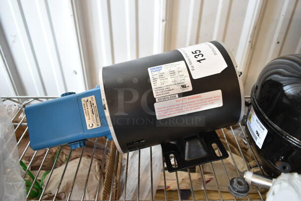 BRAND NEW SCRATCH AND DENT! Pitco 60143513-CL Pump And Motor Assy. 115/230 Volts, 1 Phase.   - Image 5 of 7