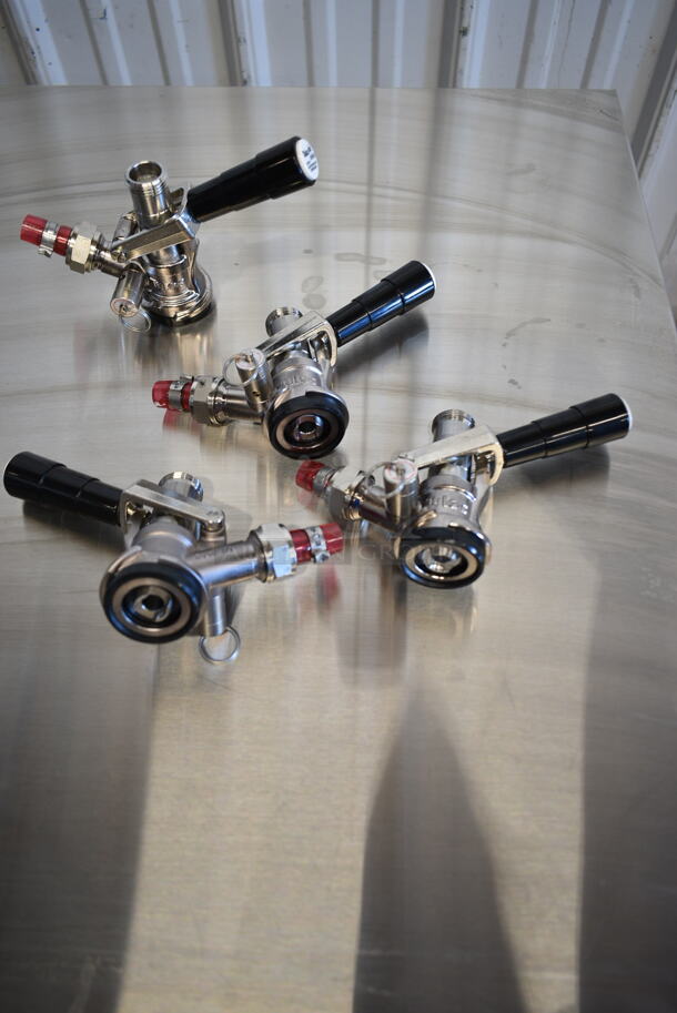 BRAND NEW SCRATCH AND DENT! 2024 Avantco 178UDD2HC Stainless Steel Commercial Black Kegerator / Beer Dispenser with (1) 2 Tap Tower - (2) 1/2 Keg Capacity. 115 Volts, 1 Phase. Tested and Working! - Image 5 of 9