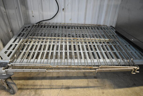 ALL ONE MONEY! Lot of Various Metal Items Including Drop In Bins, Racks and Compressor Cover - Image 4 of 9