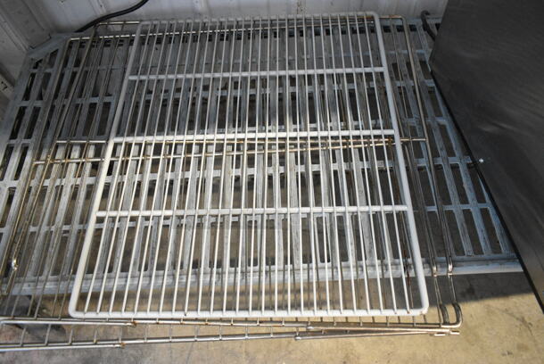 ALL ONE MONEY! Lot of Various Metal Items Including Drop In Bins, Racks and Compressor Cover - Image 5 of 9
