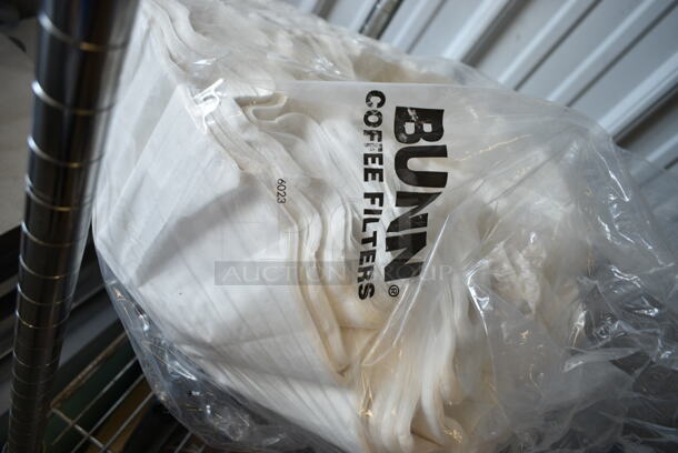 ALL ONE MONEY! Lot of BRAND NEW SCRATCH AND DENT! Items Including Bunn 233326430001 Metal Coffee Brew Basket, Bunn 233401140000 Metal Iced Tea Brew Basket and Bunn Filters. - Image 8 of 8