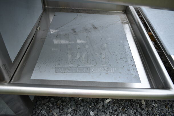 BRAND NEW SCRATCH AND DENT! Regency 600S2182424R Stainless Steel Commercial 2 Bay Sink w/ Right Side Drain Board. No Legs. Bays 18x24x15. Drain Board 22x25 - Image 3 of 6
