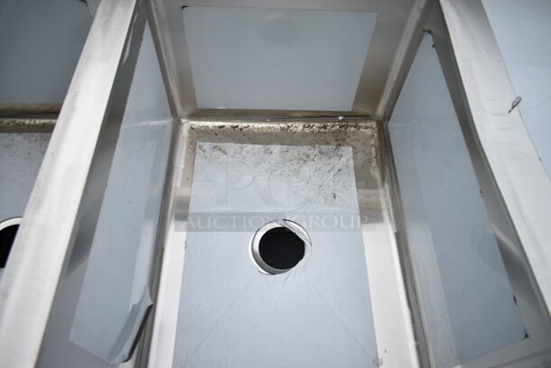 BRAND NEW SCRATCH AND DENT! Regency 600S2182424R Stainless Steel Commercial 2 Bay Sink w/ Right Side Drain Board. No Legs. Bays 18x24x15. Drain Board 22x25 - Image 4 of 6