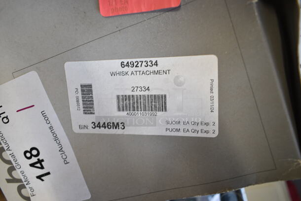 BRAND NEW SCRATCH AND DENT! Robot Coupe 64927334 27334 Whisk Attachment - Image 3 of 4