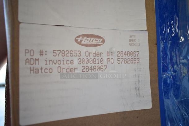 BRAND NEW SCRATCH AND DENT! Hatco 413EP95072 Flav-R-Shield 72" x 14" 1-Bay Portable Curved Acrylic Adjustable Sneeze Guard - Image 3 of 4