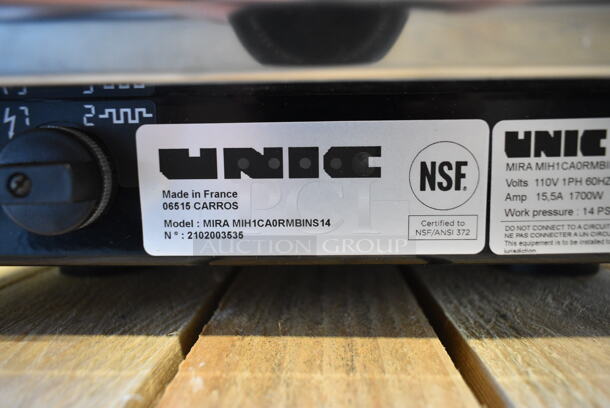 BRAND NEW SCRATCH AND DENT! 2021 Unic MIRA MIH1CA0RMBINS14 Mira Single Group High Profile Automatic Espresso Machine w/ Portafilter and Steam Wand. 110 Volts, 1 Phase.  - Image 10 of 10