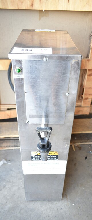 Stainless Steel Commercial Countertop Hot Water Dispenser. 