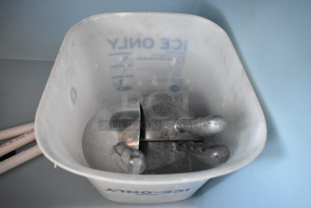 Icetro IM-0550-AH Stainless Steel Commercial Ice Head on Commercial Ice Bin. 115 Volts, 1 Phase.  - Image 3 of 6