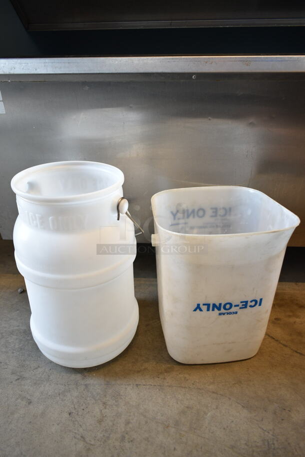 Icetro IM-0550-AH Stainless Steel Commercial Ice Head on Commercial Ice Bin. 115 Volts, 1 Phase.  - Image 4 of 6