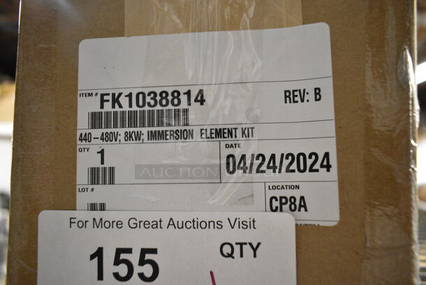 BRAND NEW SCRATCH AND DENT! FK1038814 Cleveland FK1038814 440-480v;8kw;Immersion Elmt Kt - Image 2 of 2