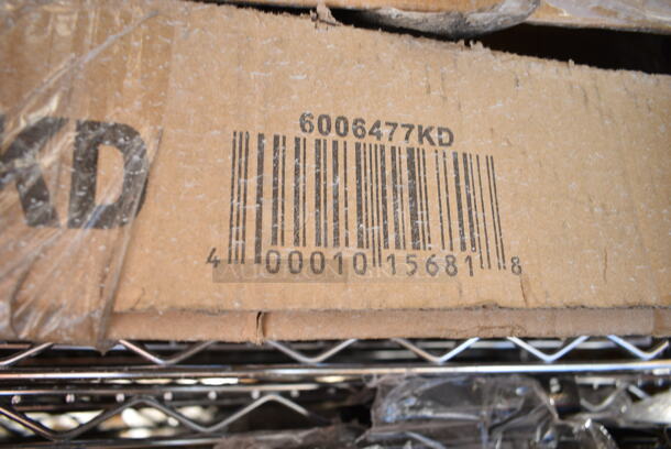 BRAND NEW SCRATCH AND DENT! Lavex 6006477KD Mat Transport and Wash Cart. May Be Missing Pieces. - Image 2 of 2