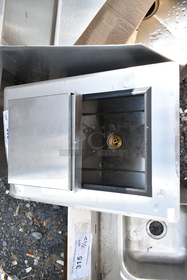 BRAND NEW SCRATCH AND DENT! Regency 600DIIB1812 18" x 12" Stainless Steel Drop-In Ice Bin - Image 3 of 5
