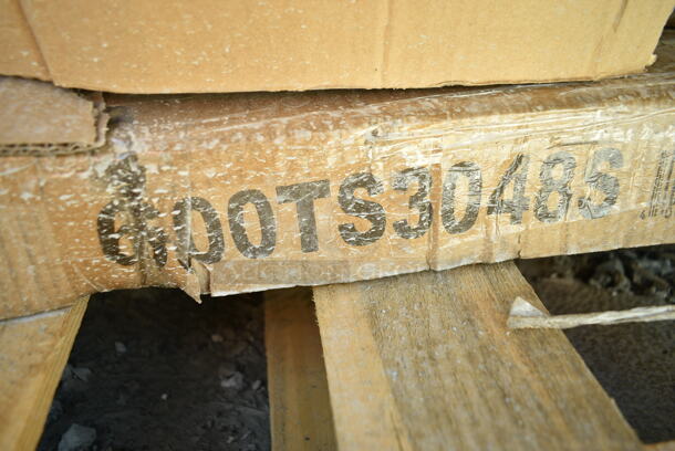 BRAND NEW SCRATCH AND DENT! Regency 600TS3048S 30" x 48" 16-Gauge 304 Stainless Steel Commercial Work Table with Undershelf. May Be Missing Pieces. - Image 2 of 3