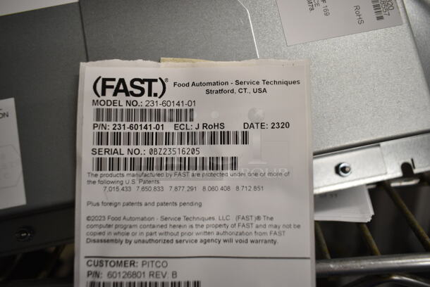 BRAND NEW SCRATCH AND DENT! Pitco Frialator Fast 231-60141-01 Computer - Image 5 of 6