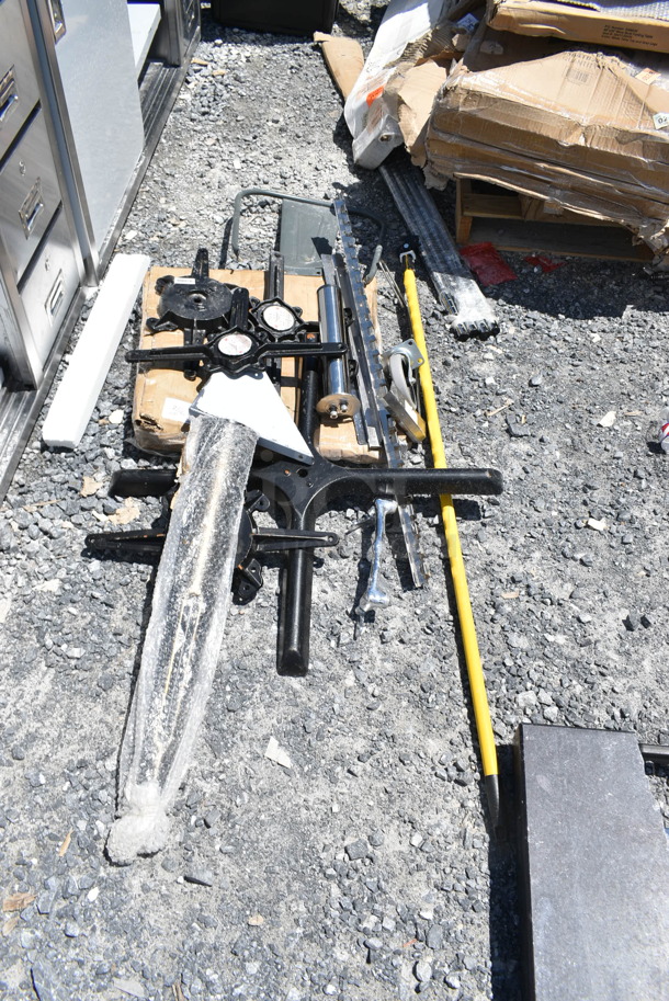 ALL ONE MONEY! Lot of BRAND NEW SCRATCH AND DENT! Items Including Table Leg Pieces.  - Image 1 of 7